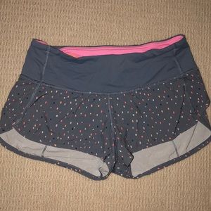 lulu lemon speed shorts